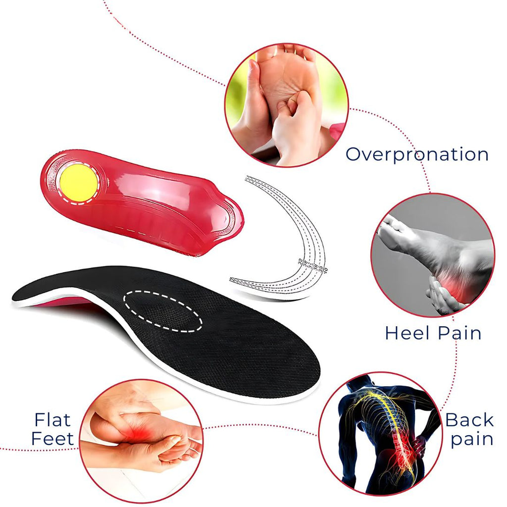 Shoe Inserts for Pronation Support - Comfort Cushioning, Stability Control, view 7