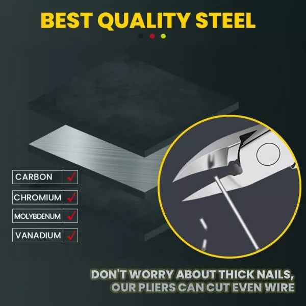 Orthopedic Nail Clipper for Thick and Ingrown Nails - Stainless Steel, 218g, view 10