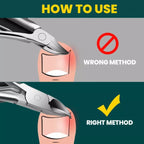 Orthopedic Nail Clipper for Thick and Ingrown Nails - Stainless Steel, 218g, view 9