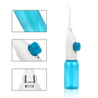 Portable High Pressure Manual Water Flosser for Teeth Cleaning - 0.3 lb, 8 in, view 5