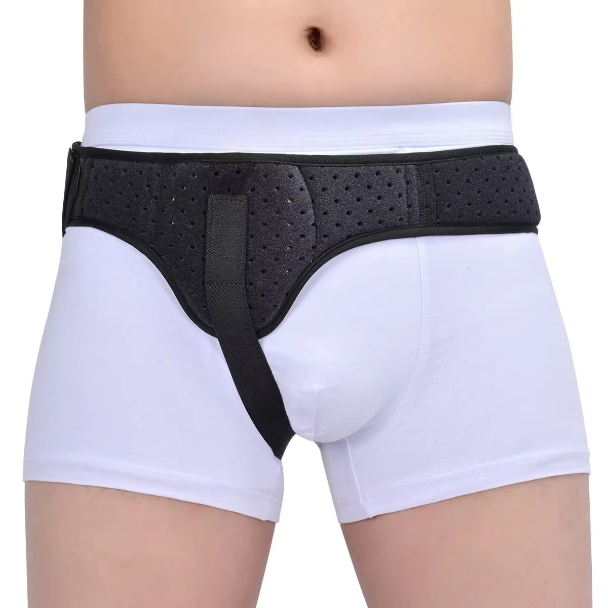 Hernia Support Belt for Men and Women - Removable Compression Pads