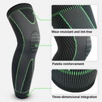Knee Support Compression Sleeve for Full Leg Stabilization - Stretch Fabric, view 2