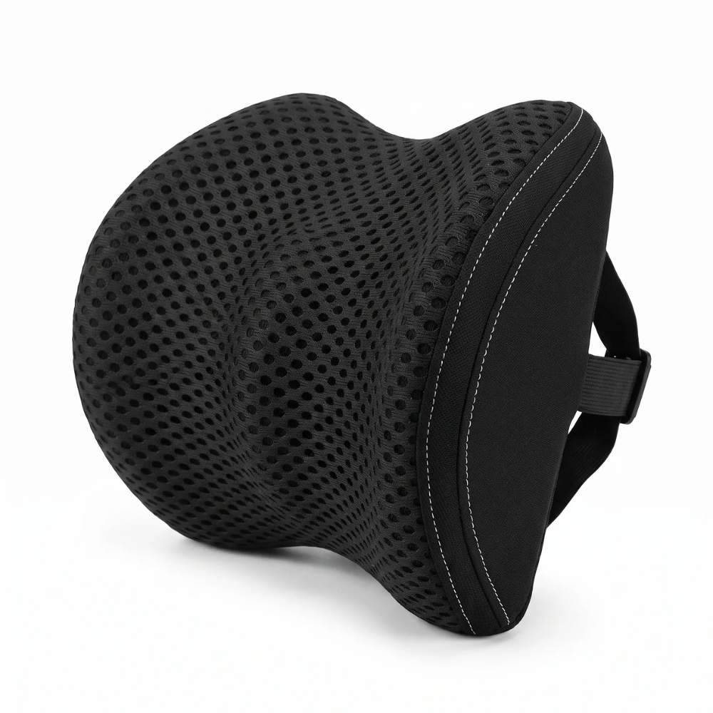 Orthopedic Memory Foam Lumbar Support Pillow - Removable Washable Cover, view 13