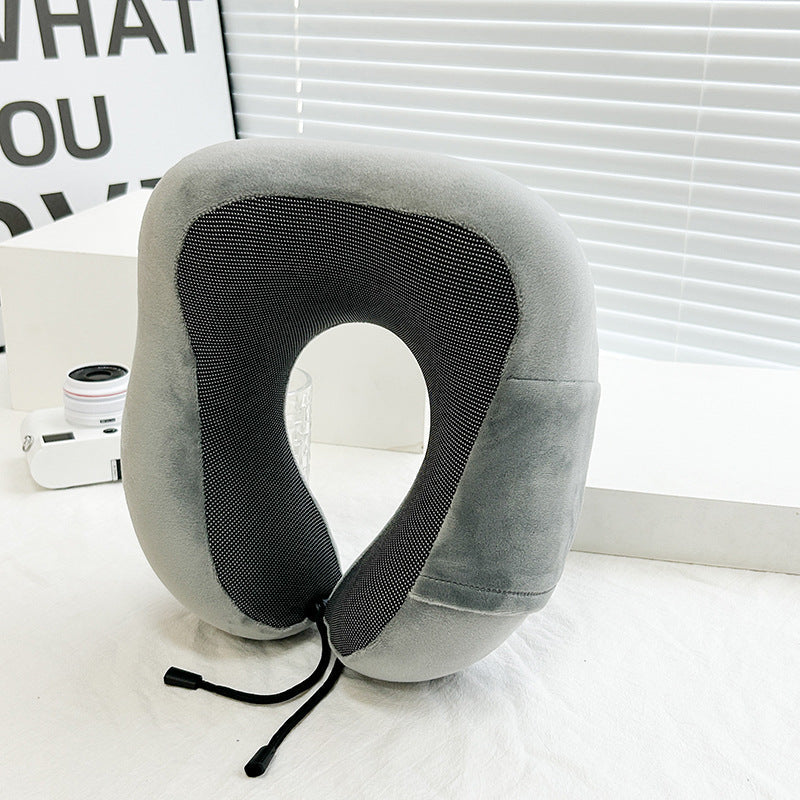 Unisex Memory Foam Neck Support Pillow - Breathable Material, view 4