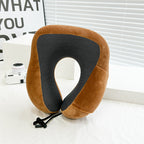 Unisex Memory Foam Neck Support Pillow - Breathable Material