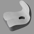 Orthopedic L-Shaped Memory Foam Seat Cushion - 12 cm Thick, Breathable Cover, view 6