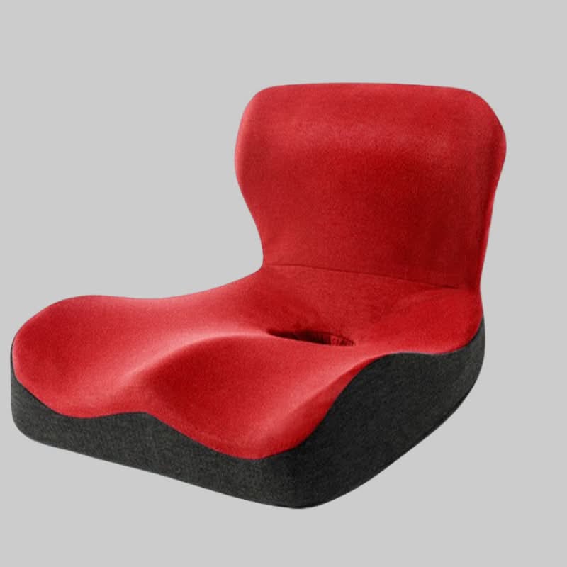 Orthopedic L-Shaped Memory Foam Seat Cushion - 12 cm Thick, Breathable Cover, view 7