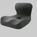 Orthopedic L-Shaped Memory Foam Seat Cushion - 12 cm Thick, Breathable Cover