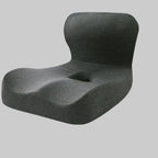 Orthopedic L-Shaped Memory Foam Seat Cushion - 12 cm Thick, Breathable Cover