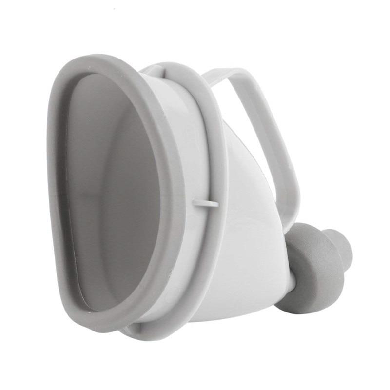 Portable Urinal for Travel and Emergencies - PP+TPR, Grey, 2.7inch Opening, view 3