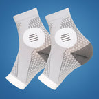 Neuropathy Compression Socks for Swollen Feet - Toeless, 20-31 mmHg, Breathable, view 2