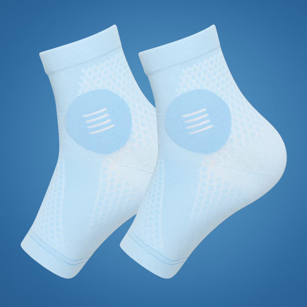 Neuropathy Compression Socks for Swollen Feet - Toeless, 20-31 mmHg, Breathable, view 4
