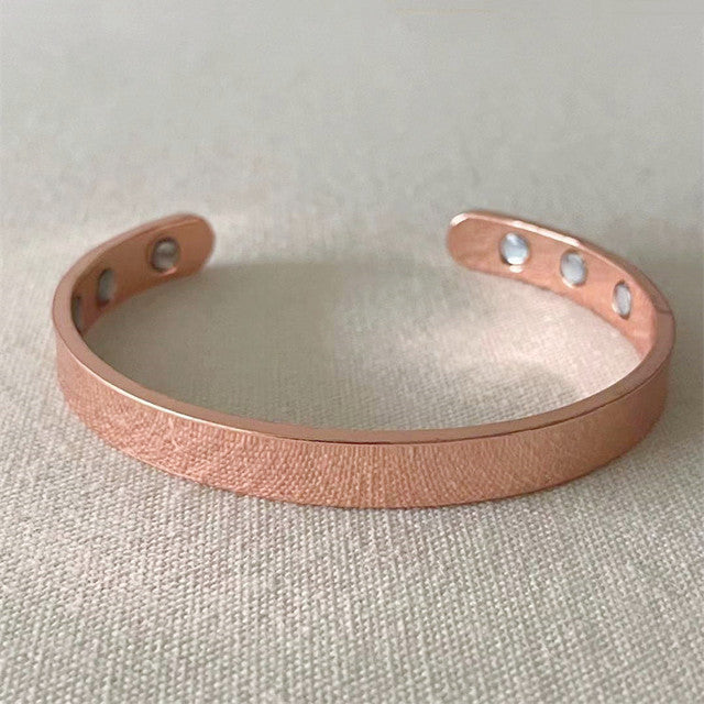 Magnetic Lymphatic Drainage Therapeutic Ring - Adjustable Open Design, view 10