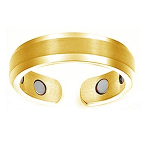 Magnetic Lymphatic Drainage Therapeutic Ring - Adjustable Open Design, view 5