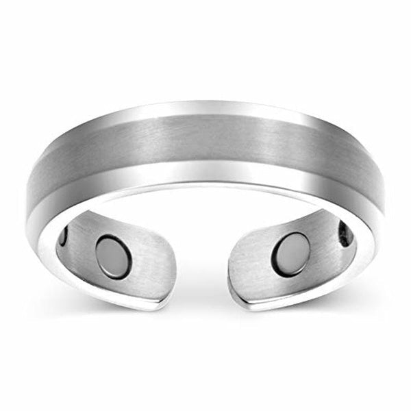 Magnetic Lymphatic Drainage Therapeutic Ring - Adjustable Open Design, view 6