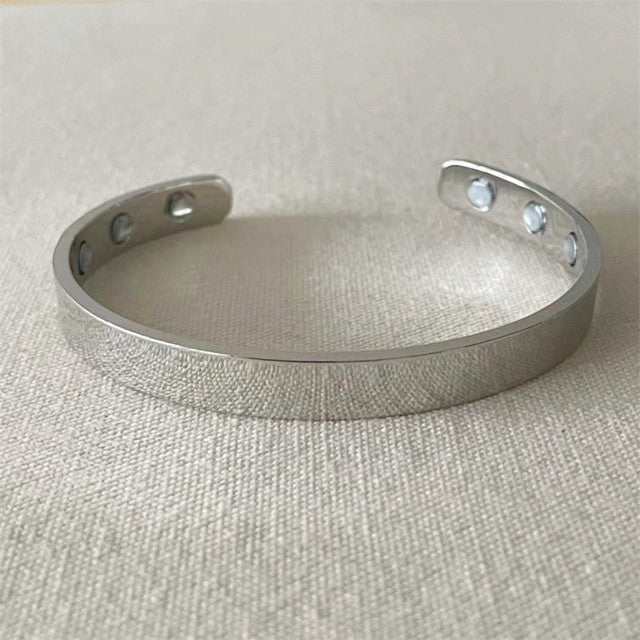 Magnetic Lymphatic Drainage Therapeutic Ring - Adjustable Open Design, view 8