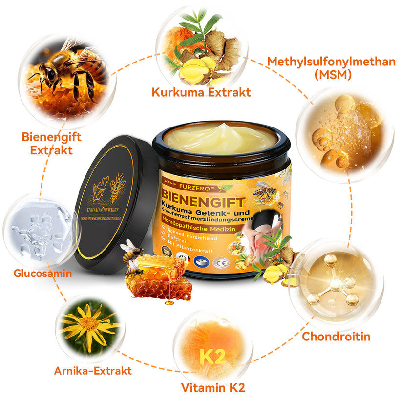 Bee Vital Cream for Pain Relief - Bee Venom, Turmeric, Improves Mobility, view 11