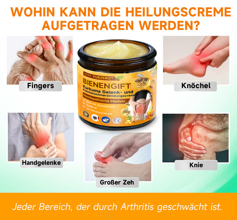 Bee Vital Cream for Pain Relief - Bee Venom, Turmeric, Improves Mobility, view 12