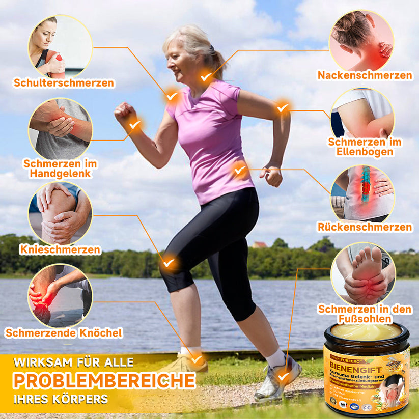 Bee Vital Cream for Pain Relief - Bee Venom, Turmeric, Improves Mobility, view 8