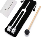 Tuning Fork Therapy Tool for Sound Healing - 128Hz Aluminium Alloy, view 2