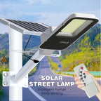 Heavy-Duty Outdoor Solar Security Light, Aluminium, 50W, 100W or 200W