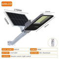 Heavy-Duty Outdoor Solar Security Light, Aluminium, 50W, 100W or 200W