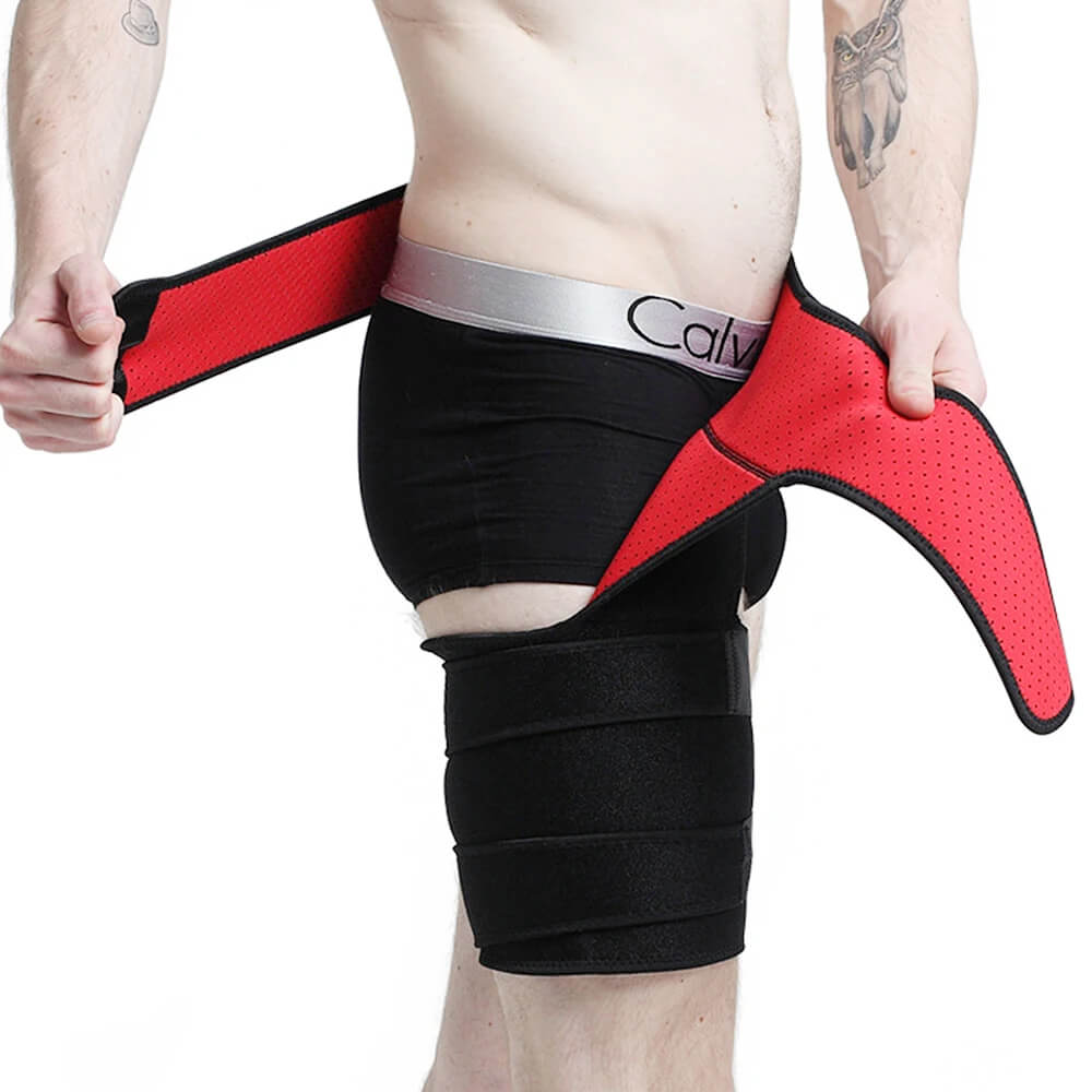 Hip Stabiliser with Focused Compression for Hip Alignment and Support