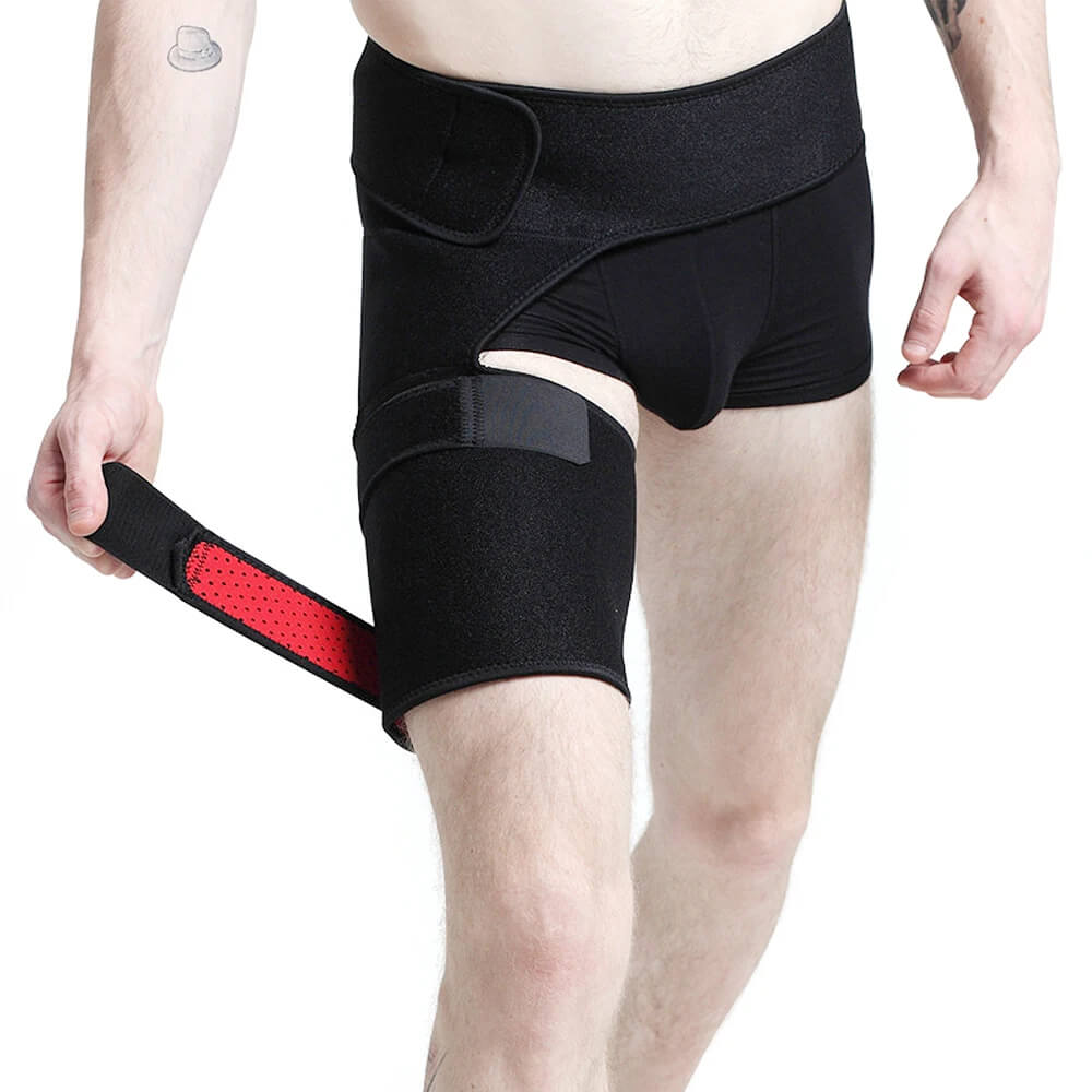 Hip Stabiliser with Focused Compression for Hip Alignment and Support