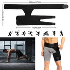 Hip Stabiliser with Focused Compression for Hip Alignment and Support