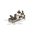Contemporary Aluminium Bathroom Accessory Set - Grey, Rust Resistant, view 30