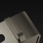 Contemporary Aluminium Bathroom Accessory Set - Grey, Rust Resistant, view 37