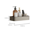 Contemporary Aluminium Bathroom Accessory Set - Grey, Rust Resistant, view 41