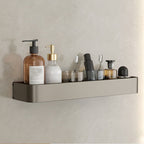 Contemporary Aluminium Bathroom Accessory Set - Grey, Rust Resistant, view 46
