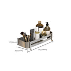 Contemporary Aluminium Bathroom Accessory Set - Grey, Rust Resistant, view 6
