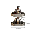 Contemporary Aluminium Bathroom Accessory Set - Grey, Rust Resistant, view 64