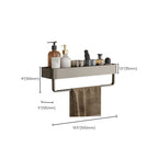 Contemporary Aluminium Bathroom Accessory Set - Grey, Rust Resistant, view 75