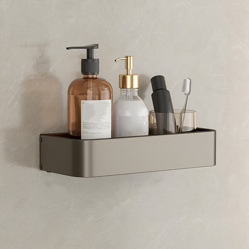 Contemporary Aluminium Bathroom Accessory Set - Grey, Rust Resistant, view 78