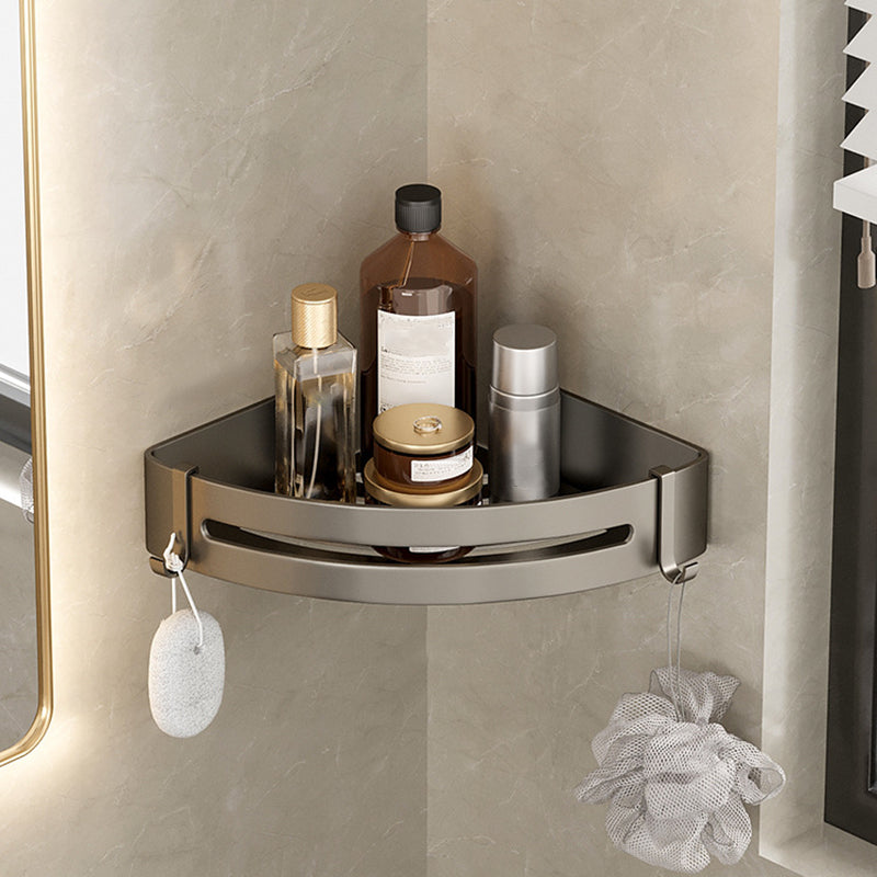 Contemporary Aluminium Bathroom Accessory Set - Grey, Rust Resistant, view 81
