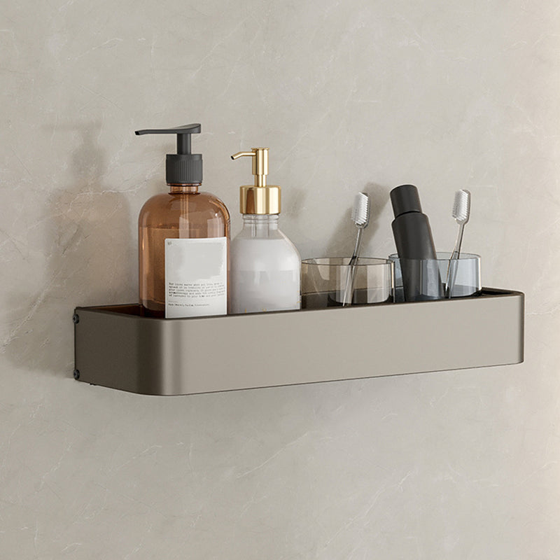 Contemporary Aluminium Bathroom Accessory Set - Grey, Rust Resistant, view 84