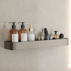 Contemporary Aluminium Bathroom Accessory Set - Grey, Rust Resistant, view 88