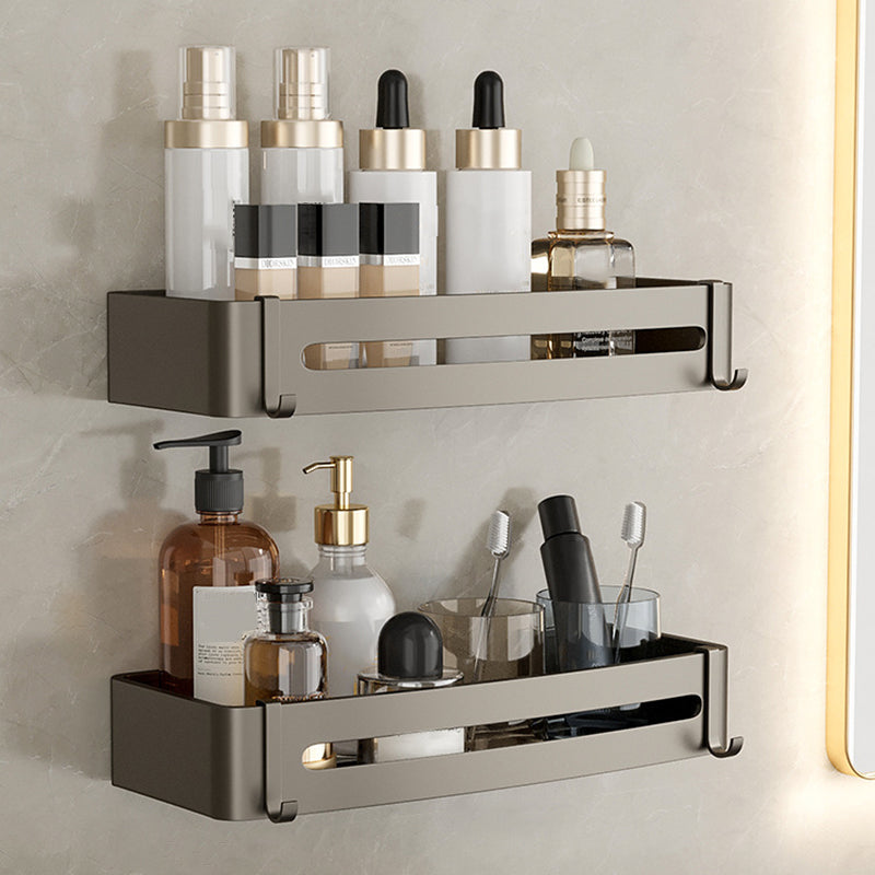 Contemporary Aluminium Bathroom Accessory Set - Grey, Rust Resistant, view 92