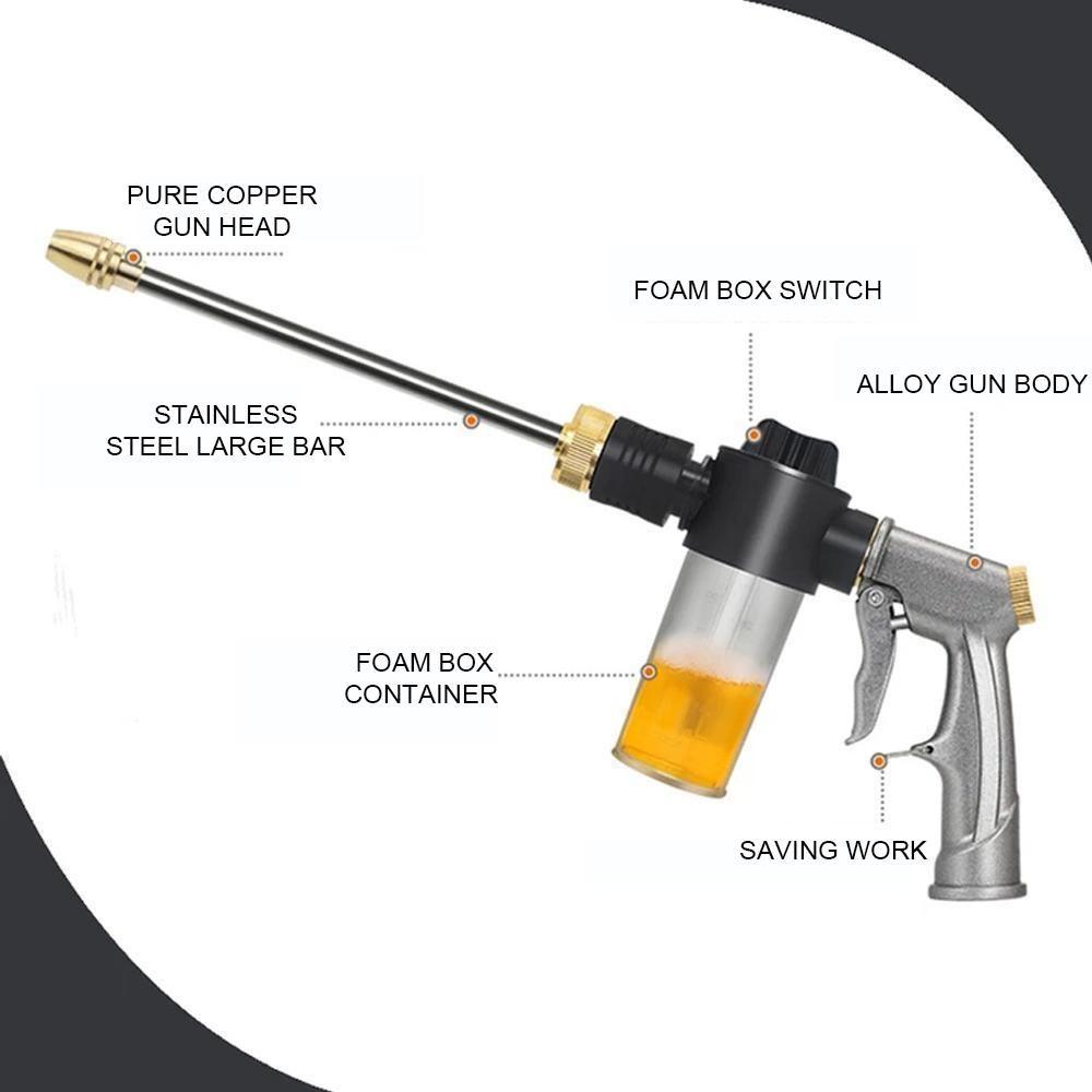 Super Powerful Cleaning Gun for Garden and Car - Adjustable Nozzle, view 4