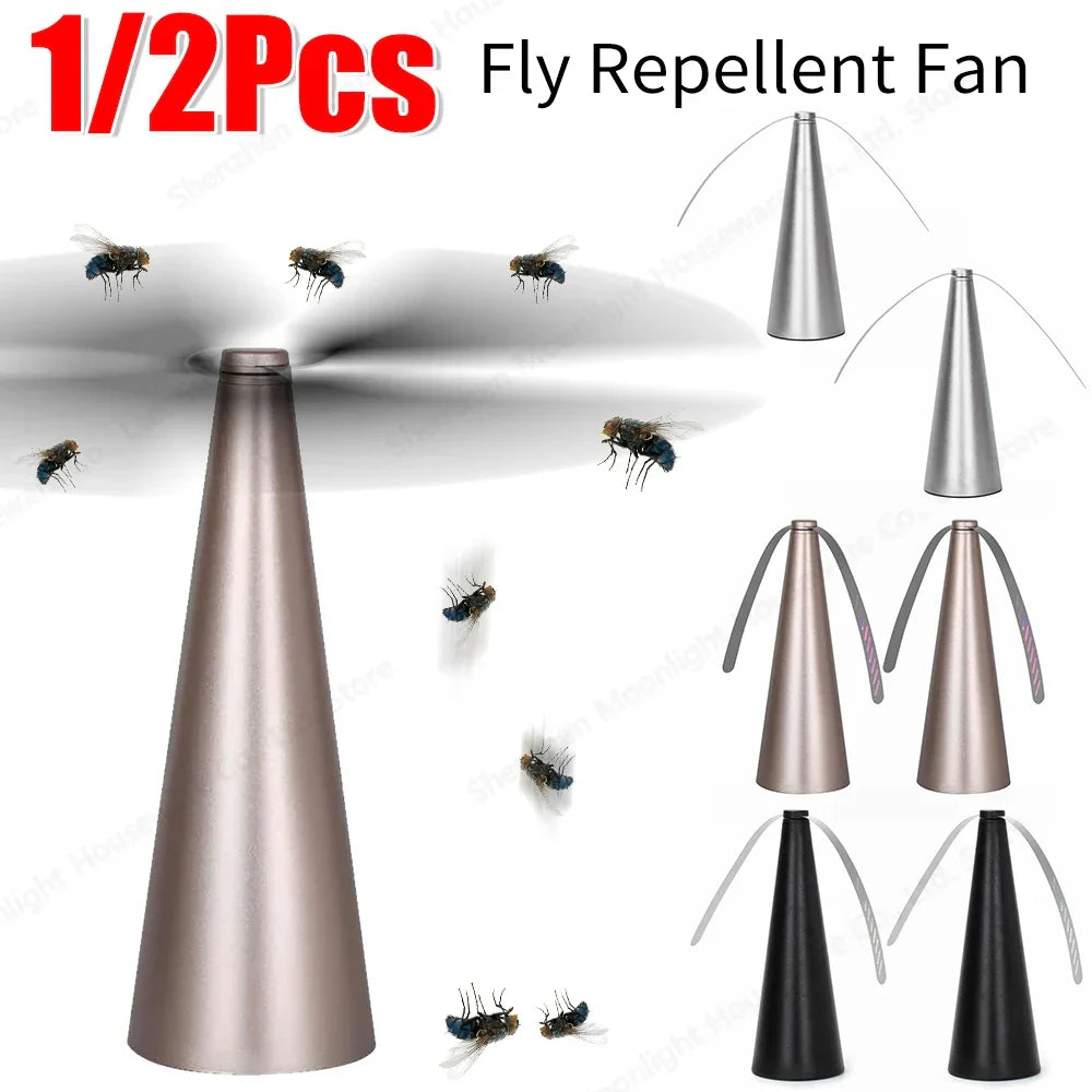 Fly Repellent Fan for Indoor Outdoor Use - ABS, USB or Battery Powered, view 4