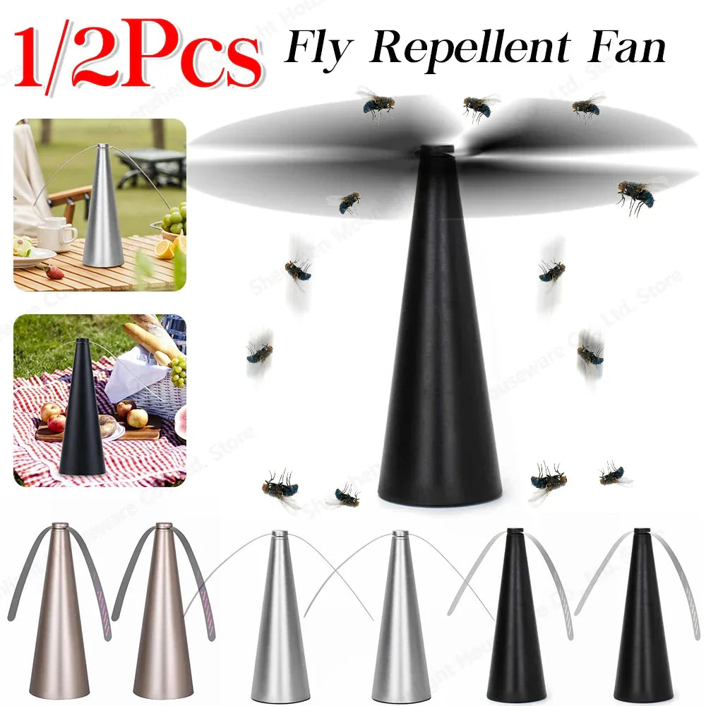 Fly Repellent Fan for Indoor Outdoor Use - ABS, USB or Battery Powered, view 7