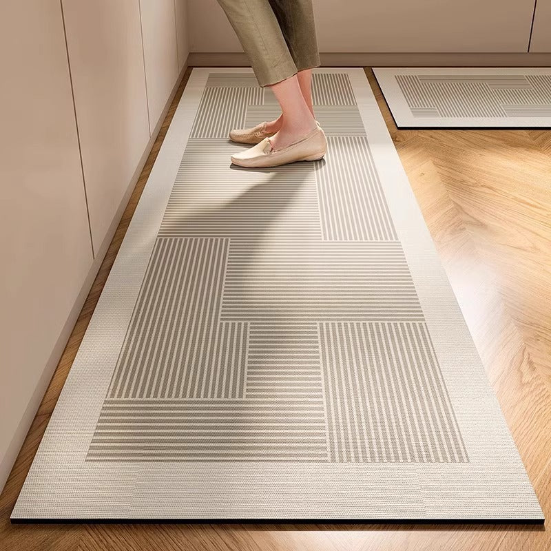 Diatom Mud Kitchen Mat - Water and Oil Absorbent, Non-Slip, Quick-Drying, view 3