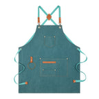 Canvas Sleeveless Apron Waterproof Oil-proof - Thick Cotton, Unisex Adjustable, view 10