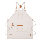 Canvas Sleeveless Apron Waterproof Oil-proof - Thick Cotton, Unisex Adjustable, view 13