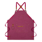 Canvas Sleeveless Apron Waterproof Oil-proof - Thick Cotton, Unisex Adjustable, view 9