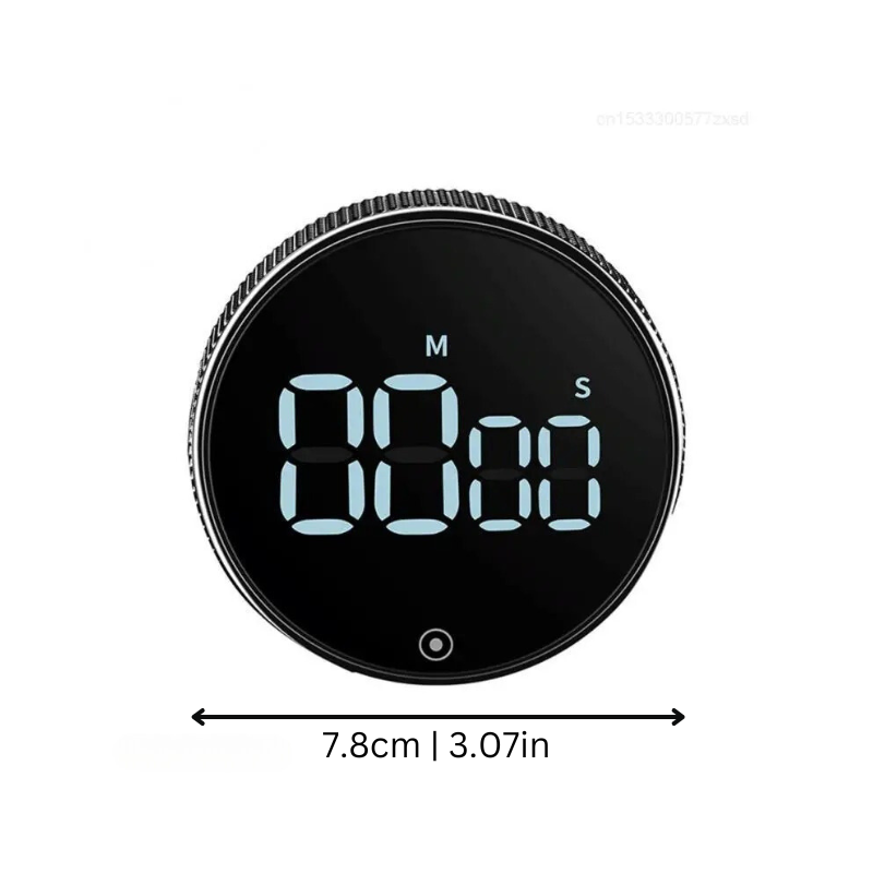Kitchen Timer with LED Display - Magnetic, Silent Mode, 90dB Alarm, view 2
