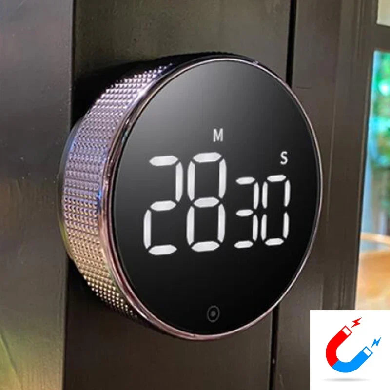 Magnetic Digital Timer for Kitchen or Sports - Loud Notification, view 3
